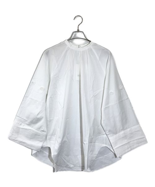 ENFOLD（エンフォルド）ENFOLD (エンフォルド) SOMELOSブロード Free Length PULLOVER ホワイト サイズ:38の古着・服飾アイテム