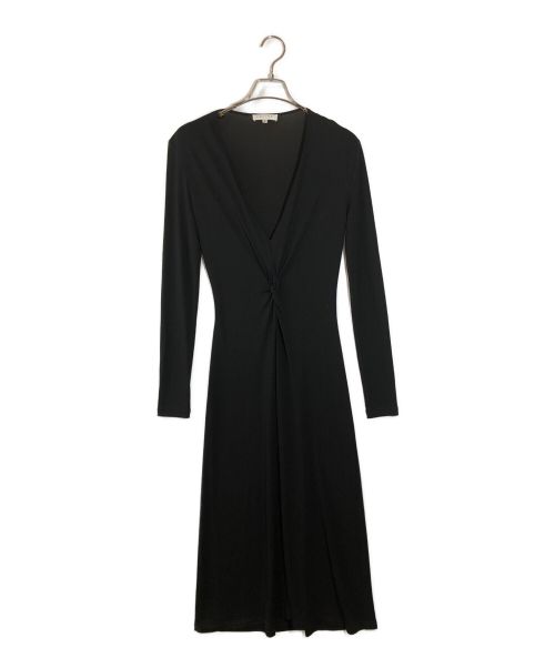 CELINE（セリーヌ）CELINE (セリーヌ) ジャージーロングワンピース ブラック サイズ:Sの古着・服飾アイテム