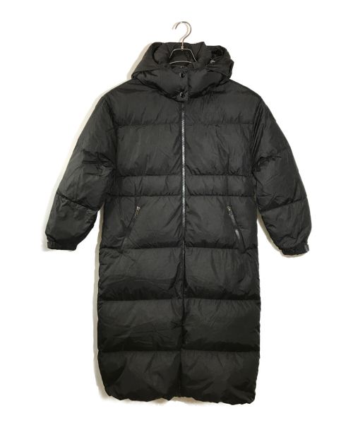 MONCLER（モンクレール）MONCLER (モンクレール) ロングダウンコート ブラック サイズ:1の古着・服飾アイテム