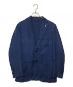 L.B.M.1911エルビーエム1911）の古着「鹿の子2Bジャケット」｜ブルー