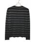 Saint Laurent Paris (サンローランパリ) ブラックストライプドセーター ブラック サイズ:Ⅿ：19800円