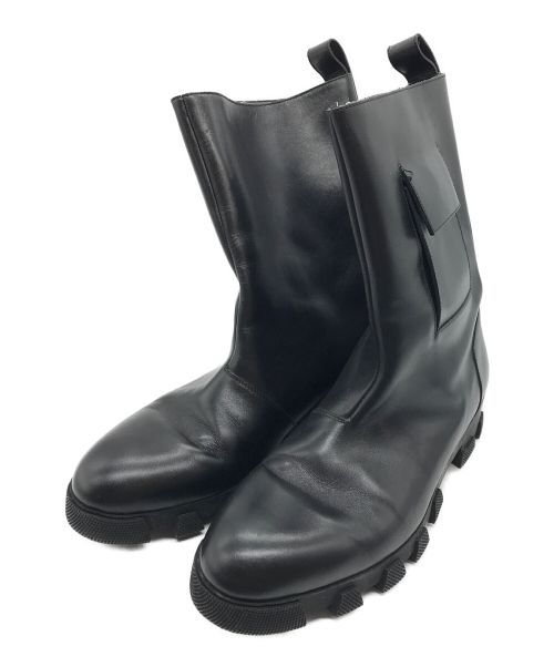 BALENCIAGA（バレンシアガ）BALENCIAGA (バレンシアガ) サイドポケットブーツ ブラック サイズ:41の古着・服飾アイテム