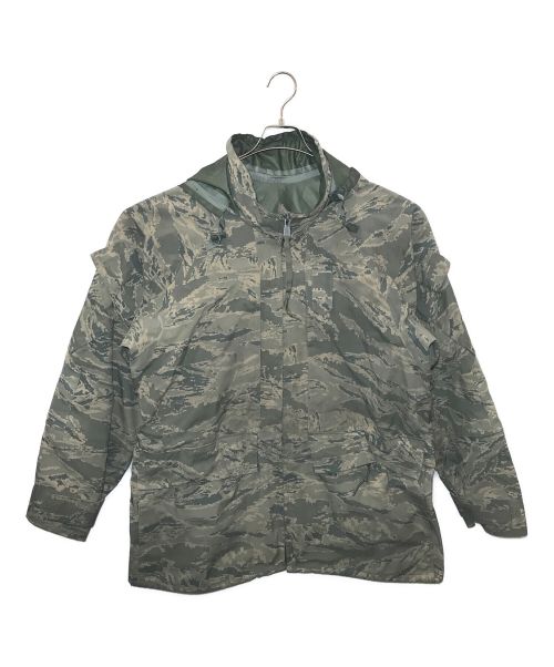 US ARMY（ユーエスアーミー）US ARMY (ユーエス アーミー) タイガーストライプミリタリージャケット オリーブ サイズ:Lの古着・服飾アイテム