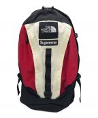 THE NORTH FACE×SUPREMEザ ノース フェイス×シュプリーム）の古着「Expedition backpack　バックパック」｜レッド×ブラック