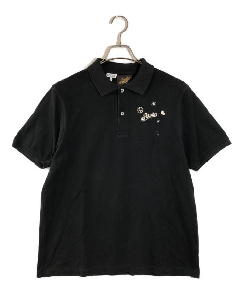 LOEWE（ロエベ）LOEWE (ロエベ) ポロシャツ ブラック サイズ:Sの古着・服飾アイテム