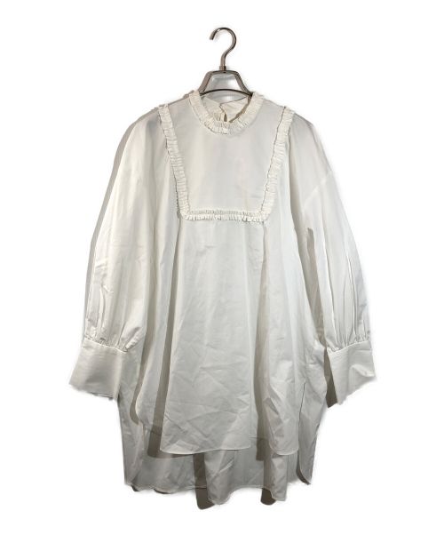 EVA MANN（エヴァ マン）EVA MANN (エヴァ マン) モニカブラウス ホワイト サイズ:9 未使用品の古着・服飾アイテム