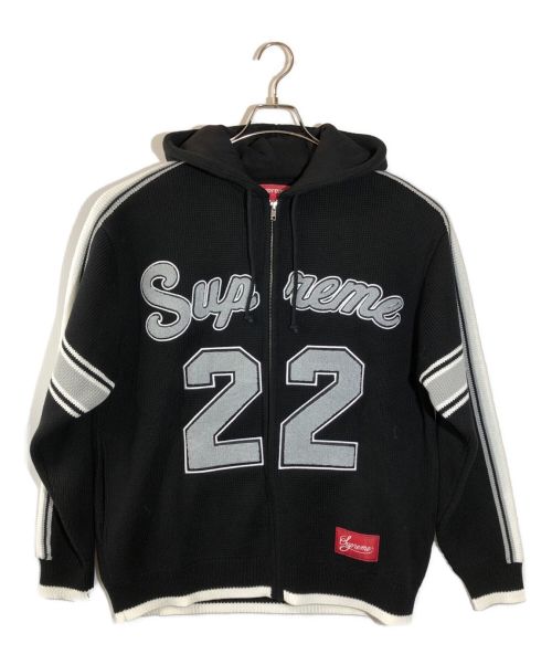 SUPREME（シュプリーム）Supreme (シュプリーム) スポーツジップアップフーディセーター ブラック サイズ:Mの古着・服飾アイテム