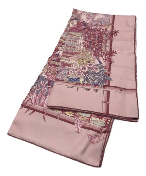 HERMES（エルメス）HERMES (エルメス) カレ 90 ピンク サイズ:下記参照の古着・服飾アイテム