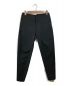 DESCENTE（デサント）の古着「HIGH STRETCH PANTS WIDE TAPERED FIT　ハイストレッチパンツ」｜ブラック