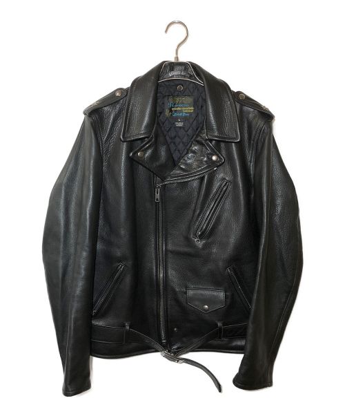 Schott（ショット）Schott (ショット) 50s復刻ダブルライダースジャケット ブラック サイズ:Lの古着・服飾アイテム