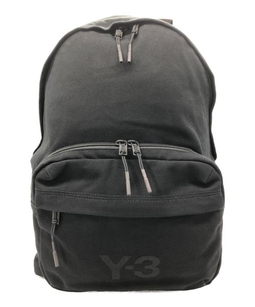 Y-3（ワイスリー）Y-3 (ワイスリー) レザー切替キャンバスリュック ブラック サイズ:下記参照の古着・服飾アイテム