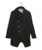 Vivienne Westwood manヴィヴィアン ウェストウッド マン）の古着「裏地ロゴケープコート」｜ブラック