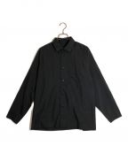 ISSEY MIYAKEイッセイミヤケ）の古着「ブロードシャツ」｜ブラック