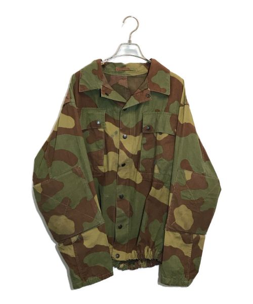 ITALIAN ARMY（イタリアン アーミー）ITALIAN ARMY (イタリアン アーミー) ステンシルライナージャケット グリーン サイズ:表記なしの古着・服飾アイテム