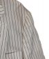 中古・古着 DOLCE & GABBANA (ドルチェ＆ガッバーナ) 刺繍ストライプテーラードジャケット ホワイト サイズ:44：14000円