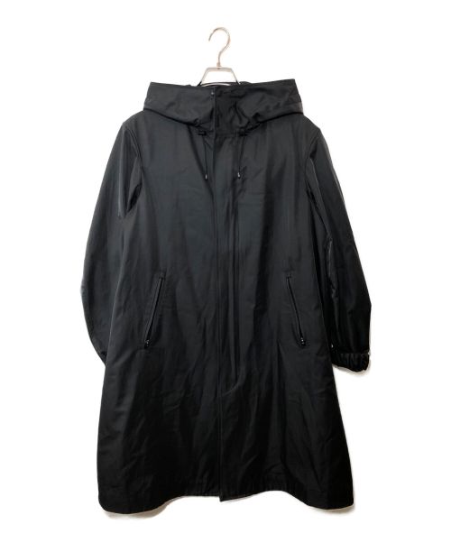 Y-3（ワイスリー）Y-3 (ワイスリー) オーバーサイズ ツイルフーデッドコート ブラック サイズ:SIZE Sの古着・服飾アイテム