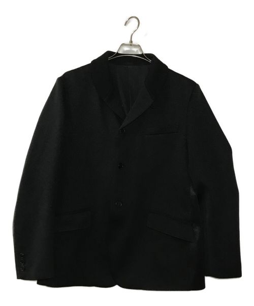 COMME des GARCONS HOMME（コムデギャルソン オム）COMME des GARCONS HOMME (コムデギャルソン オム) ジャージー3Bテーラードジャケット ブラック サイズ:Mの古着・服飾アイテム