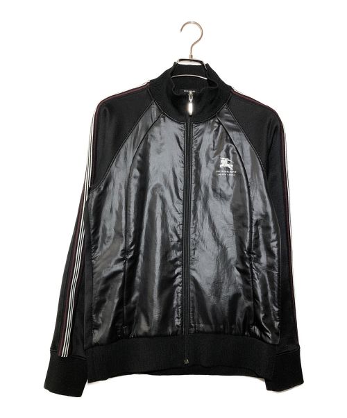 BURBERRY BLACK LABEL（バーバリーブラックレーベル）BURBERRY BLACK LABEL (バーバリーブラックレーベル) スリーブライントラックジャケット ブラック サイズ:3の古着・服飾アイテム