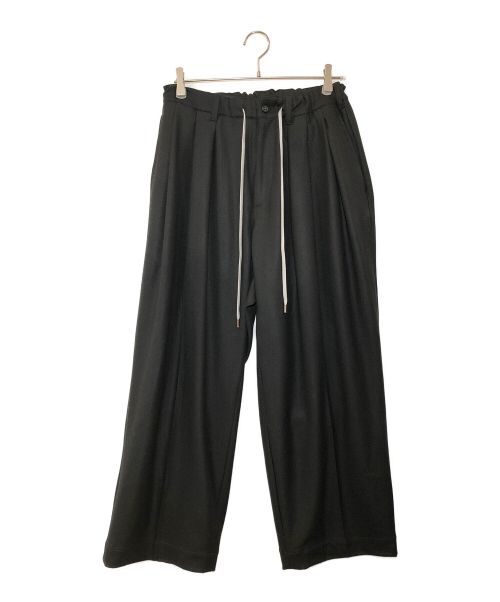rin（リン）rin (リン) 3タック イージーワイドパンツ ブラック サイズ:Sの古着・服飾アイテム