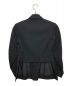 YOHJI YAMAMOTO (ヨウジヤマモト) レングスデザインテーラードジャケット ブラック サイズ:S：33000円