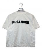JIL SANDERジルサンダー）の古着「オーバーサイズロゴTシャツ」｜ホワイト