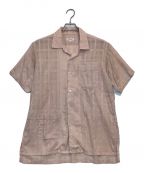 Engineered Garmentsエンジニアド ガーメンツ）の古着「Camp Shirt-Cotton Handkerchief/キャンプシャツ」｜ピンク