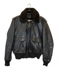 Schott (ショット) type G-1 レザー フライト ジャケット ブラウン サイズ:SIZE 42