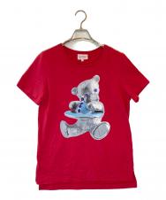 Vivienne Westwood RED LABEL (ヴィヴィアンウエストウッドレッドレーベル) ベアオーブTシャツ レッド サイズ:M