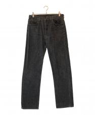 LEVI'S (リーバイス) 501先染めデニムパンツ ブラック サイズ:W34×L32