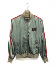 DOLCE & GABBANA (ドルチェ&ガッバーナ) サテンブルゾン カーキ サイズ:46
