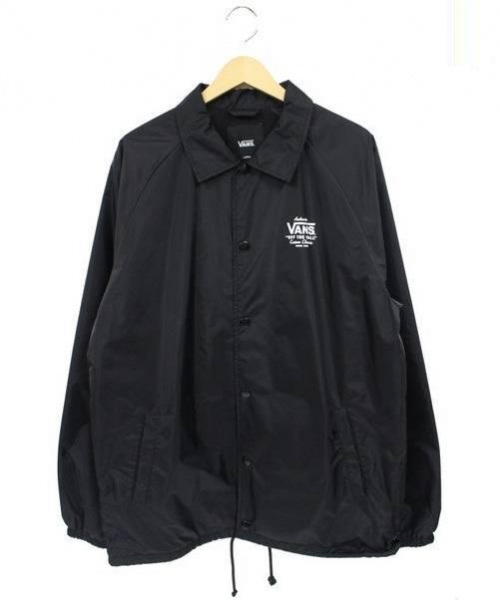 中古 古着通販 Vans バンズ コーチジャケット ブラック サイズ L ブランド 古着通販 トレファク公式 Trefac Fashion