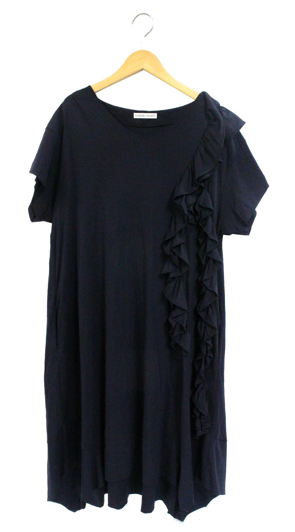 中古 古着通販 Tsumori Chisato ツモリチサト 半袖フリルワンピース サイズ 2 ブランド 古着通販 トレファク公式 Trefac Fashion