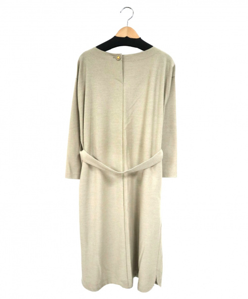 中古 古着通販 Rope ロペ ウール混長袖ブラウスワンピース ベージュ サイズ 36 ブランド 古着通販 トレファク公式 Trefac Fashion