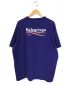BALENCIAGA (バレンシアガ) キャンペーンロゴプリントプリンTシャツ ネイビー サイズ:M：29800円