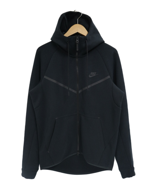 中古 古着通販 Nike ナイキ テックフリースウィンドランナーパーカー ブラック サイズ S ブランド 古着通販 トレファク公式 Trefac Fashion