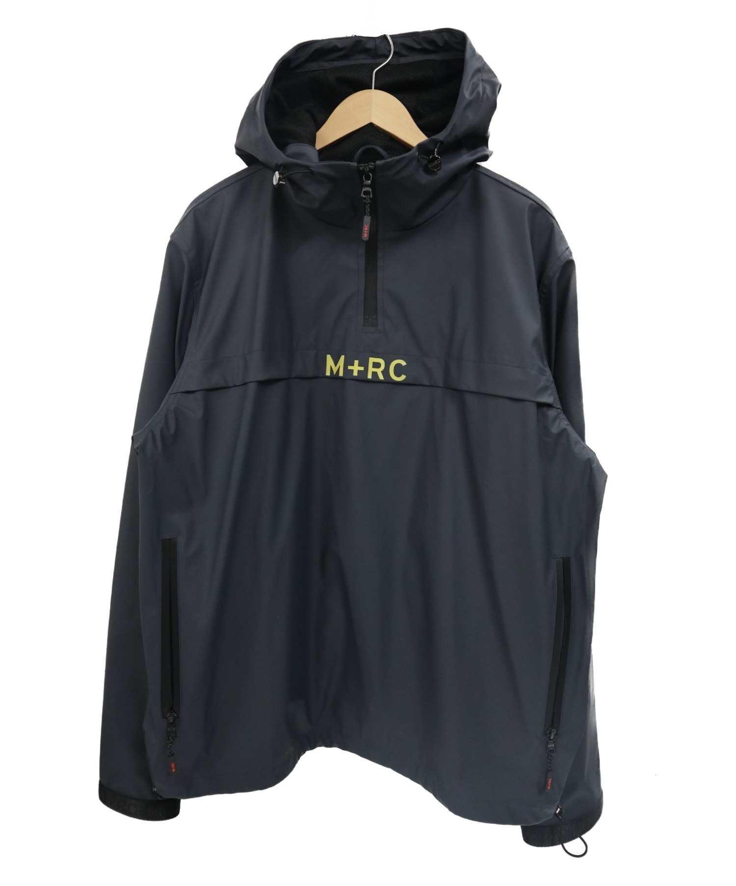 マルシェノア　M＋RC Noir アノラックパーカー グレー　ブラック　サイズL