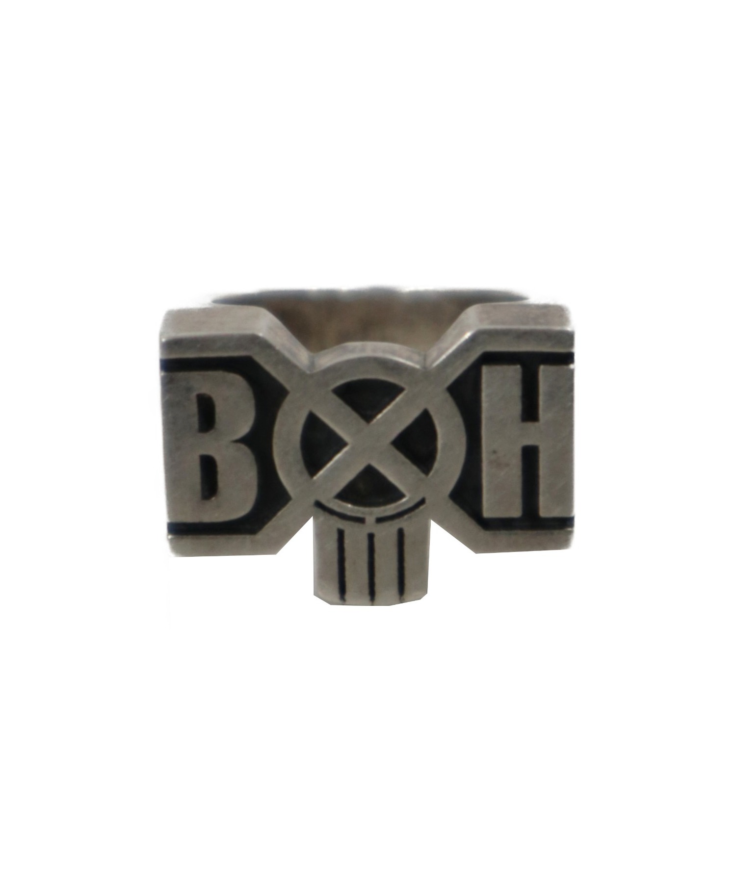 BOUNTY HUNTER (バウンティーハンタ) ボックスロゴリング サイズ:下記参照 SILVER925　BxH Logo Ring