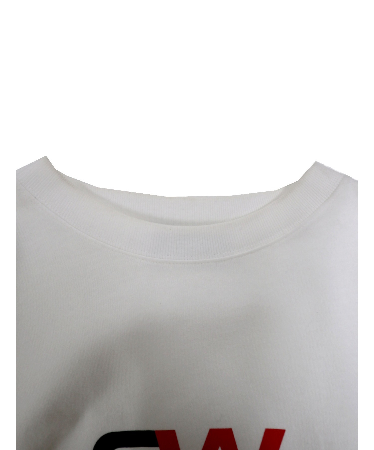 BALENCIAGA (バレンシアガ) Gym WearラージフィットTシャツ ホワイト サイズ:XXS 620969 TIVD59000