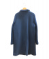 GLOVER ALL (グローバーオール) アンゴラ混ウールステンカラーコート ブルー サイズ:M：7800円