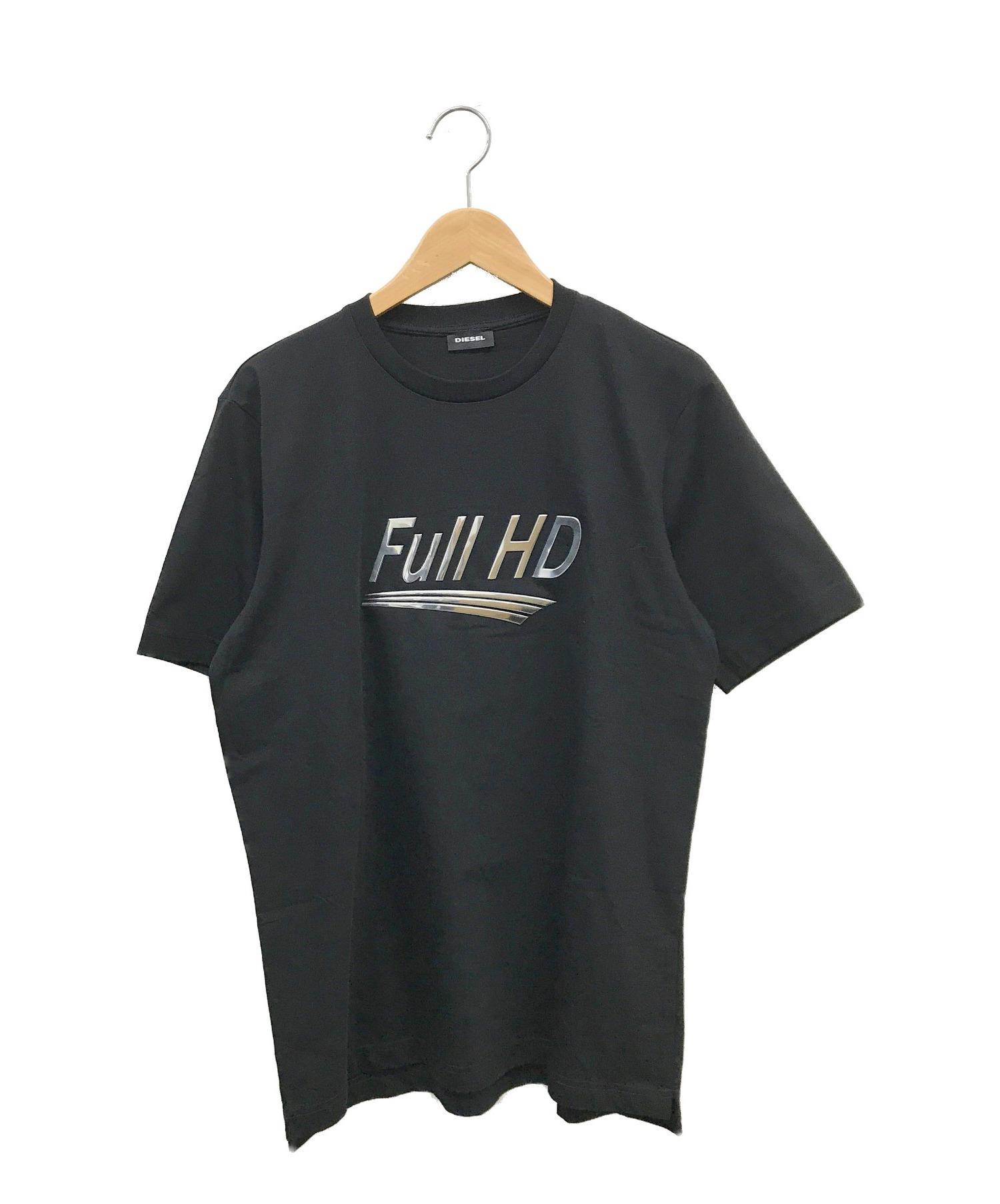 DIESEL (ディーゼル) FULL HDプリントTシャツ ブラック サイズ:S 未使用品