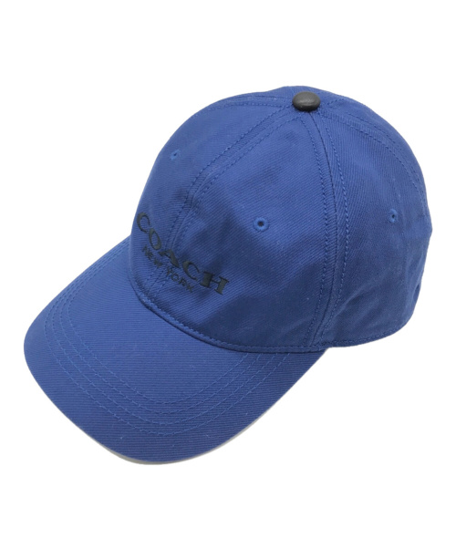 COACH（コーチ）COACH (コーチ) ロゴキャップ ブルー サイズ:下記参照の古着・服飾アイテム