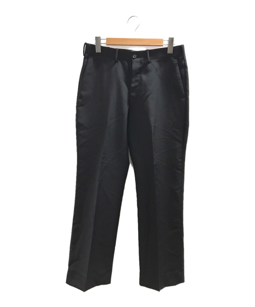 MARKA（マーカ）MARKA (マーカ) ストレートフィットトラウザーパンツ ブラック サイズ:2の古着・服飾アイテム