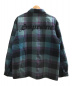 SUPREME (シュプリーム) キルテッドフランネルシャツ ブルー サイズ:M：15800円