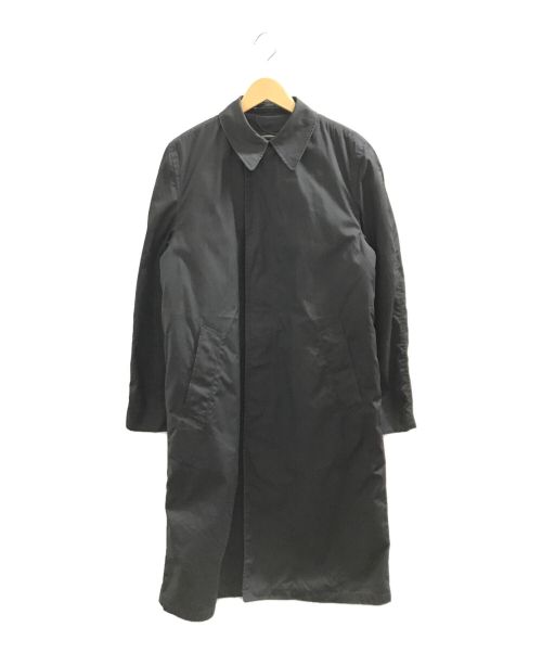 U'S NAVY（ユーエスネイビー）U'S NAVY (ユーエスネイビー) [古着]80’sボアライナー付ステンカラーコート ブラック サイズ:34Lの古着・服飾アイテム