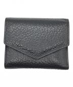 Maison Margiela 11メゾンマルジェラ11）の古着「Three-fold wallet」｜ブラック