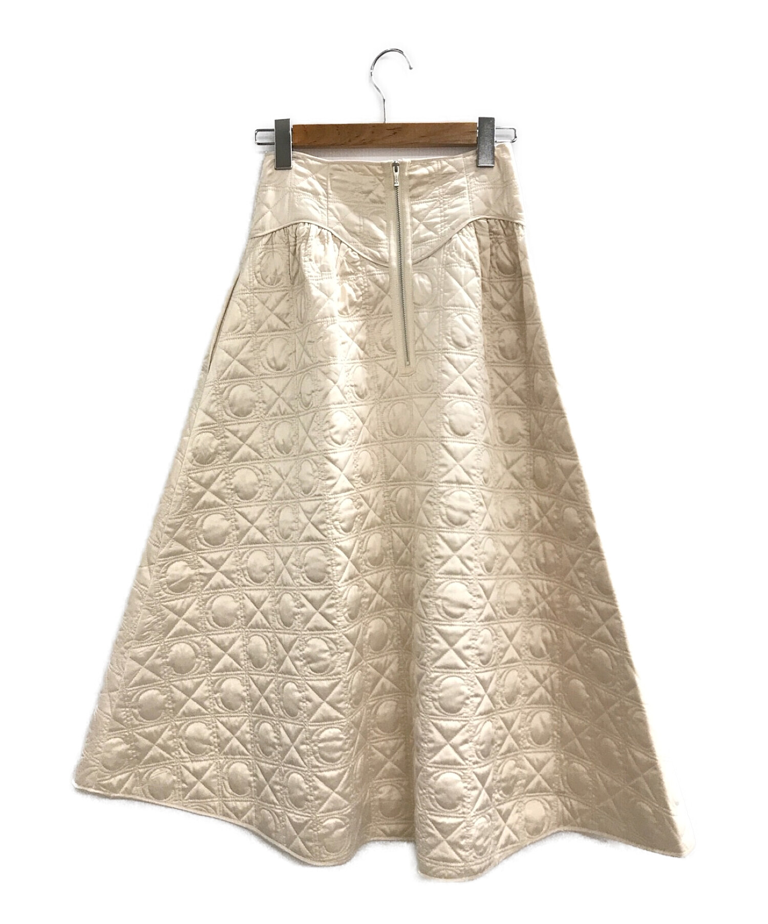 CELFORD (セルフォード) オリジナルキルティングスカート アイボリー サイズ:36
