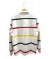 SUPREME (シュプリーム) Striped Rugby (ラグビーシャツ） ホワイト サイズ:M：7800円