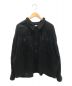 L'ATALIER（ラタリエ）の古着「太畝コーデュロイシャツ」｜ブラック