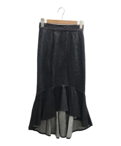 Lautashi（ラウタシー）Lautashi (ラウタシー) マーメイドスカート ブラック サイズ:1の古着・服飾アイテム