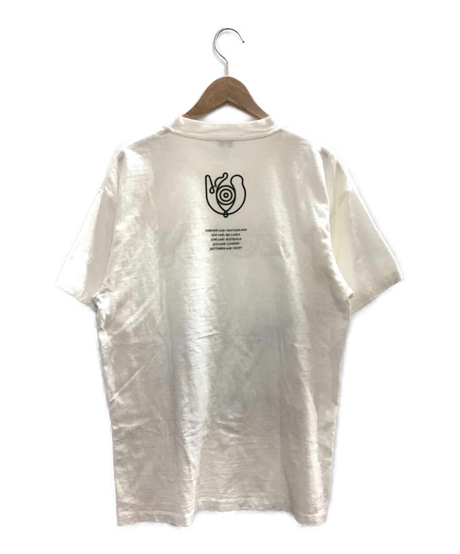 LOEWE (ロエベ) ウォーターカラープリントTシャツ ホワイト サイズ:M